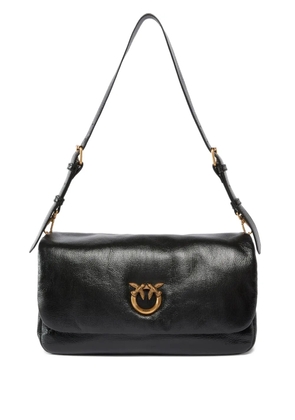 PINKO logo shoulder bag - Black