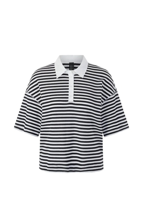 MARCCAIN striped polo shirt - Blue