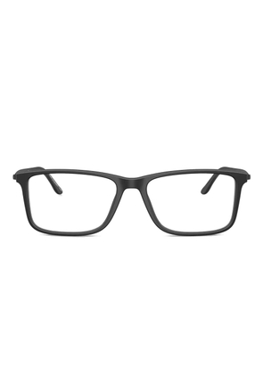 Giorgio Armani square-frame glasses - Black