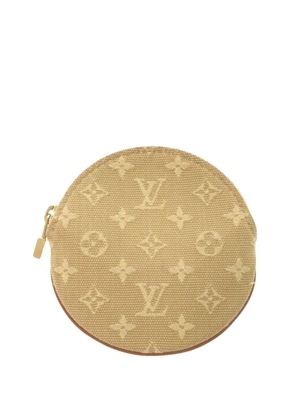 Louis Vuitton Pre-Owned 2004 Monogram Mini Lin Round Purse coin pouch - Neutrals