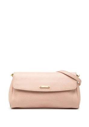 Fendi Pre-Owned 2010-2025 Mini Vitello Elite Crayons Pochette crossbody bag - Pink