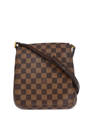 Louis Vuitton Pre-Owned 2003 check pattern shoulder bag - Brown