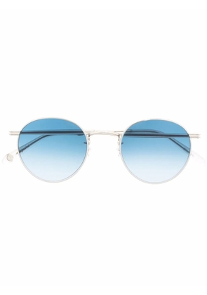 Garrett Leight gradient round-frame sunglasses - Grey