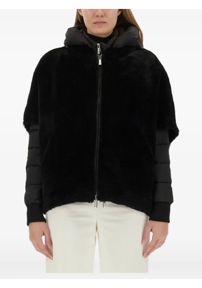 Moorer SP-PEGASO-KS3 hooded shearling jacket - Black
