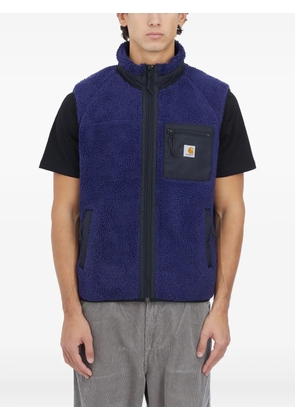 Carhartt WIP pile zipped gilet - Blue