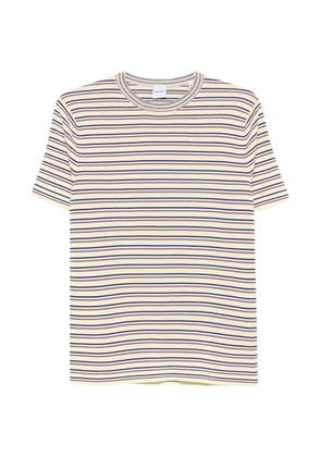 ASPESI knit striped-pattern T-shirt - Yellow