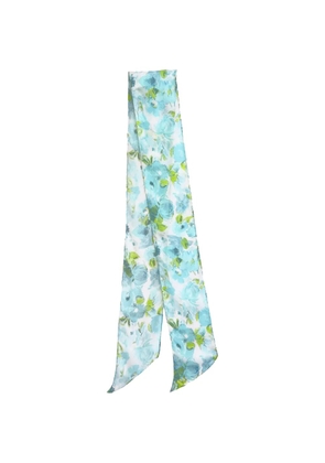 Chloé floral scarf - White