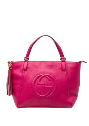 Gucci Pre-Owned 2016-2026 Small Calfskin Soho Cellarius satchel - Pink