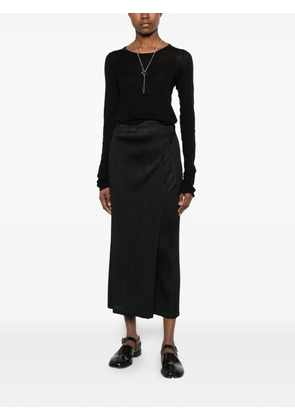 Pleats Please Issey Miyake pleated trousers - Black