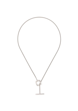 Tom Wood frame-pendant necklace - Silver