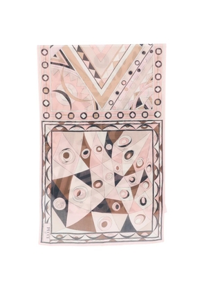 PUCCI mixed-prints pareo - Pink