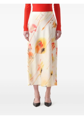 Jason Wu Collection floral-print pencil skirt - Neutrals