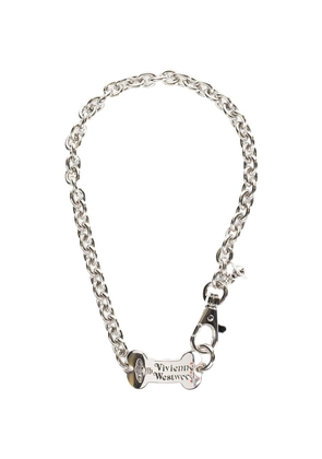 Vivienne Westwood dog tag bracelet - Silver