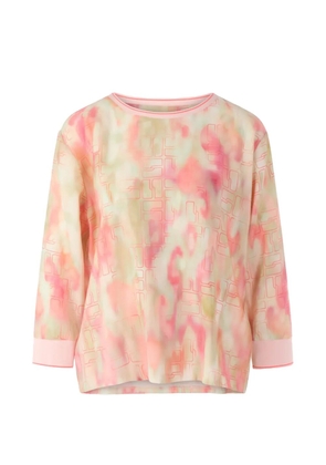 MARCCAIN tie dye printed blouse - Pink
