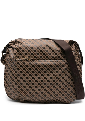 Gherardini patterned backpack - Brown