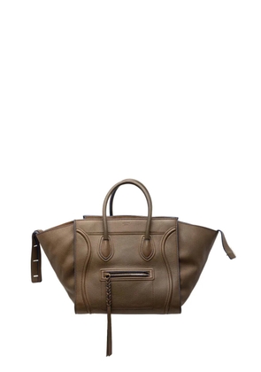 Celine Pre-Owned 2012 Medium Leather Phantom Luggage tote bag - Brown