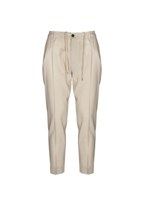 BE ABLE drawstring trousers - Neutrals