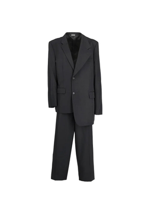 Comme Des Garçons Pre-Owned asymmetric-jacket suit - Black