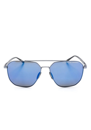 Porsche Design P8967 pilot-frame sunglasses - Black