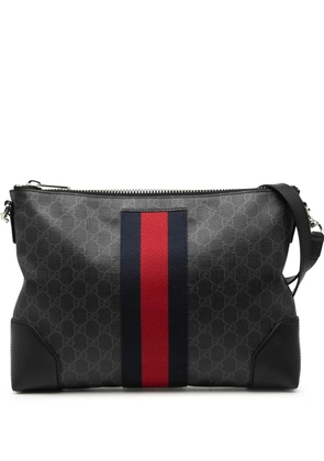 Gucci Pre-Owned 2016-2026 GG Supreme Web crossbody bag - Black