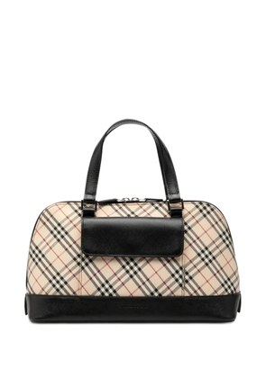 Burberry Pre-Owned 2000-2017 Nova Check Canvas handbag - Neutrals