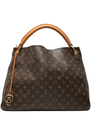 Louis Vuitton Pre-Owned 2009 Monogram Artsy MM hobo bag - Brown