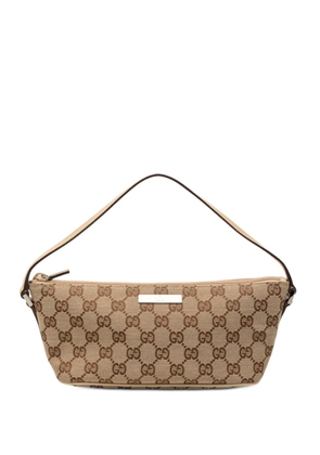 Gucci Pre-Owned 2000-2015 GG Canvas Boat shoulder bag - Neutrals