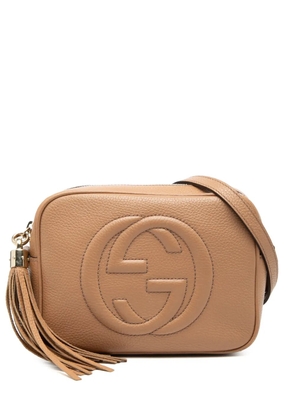 Gucci Pre-Owned 2000-2015 Leather Soho Disco crossbody bag - Neutrals