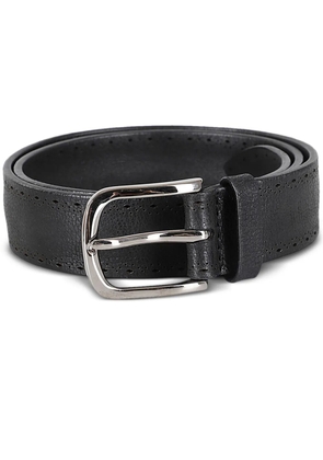 Orciani buckled leather belt - Black