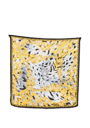 Versace Pre-Owned 1990s silk scarf - Black