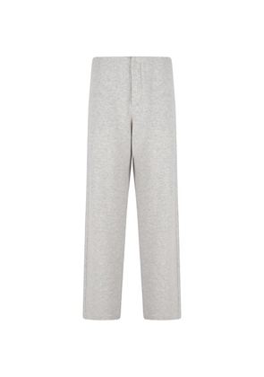 Max Mara elasticated waist intarsia trousers - Grey