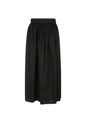 Fabiana Filippi high-waisted skirt - Black