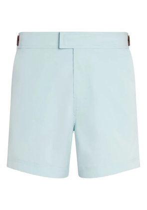 Zegna 232 Road swim shorts - Blue