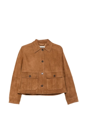 Pennyblack buttoned flap-pocket jacket - Brown