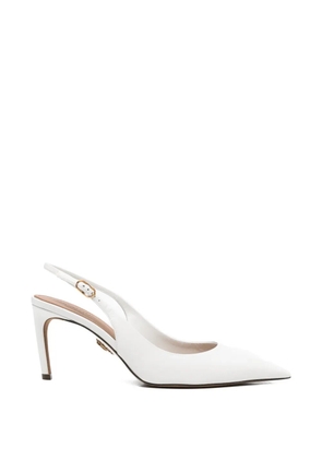 Dolce & Gabbana Pre-Owned leather slingback pumps - White
