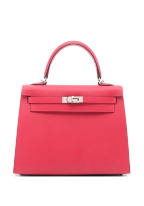 Hermès Pre-Owned 2022 25 Kelly leather tote bag - Pink