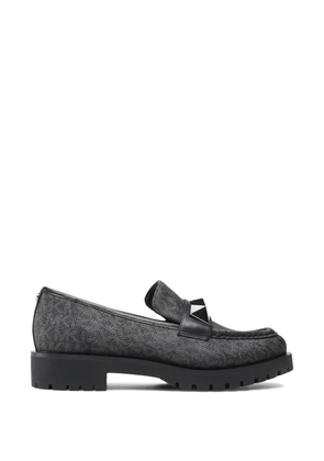 Michael Kors Holland monogram loafers - Grey