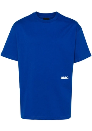 Omc logo-print T-shirt - Blue