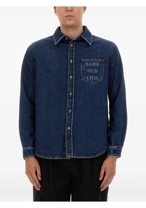 Moschino pocket shirt - Blue