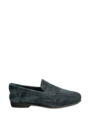 ANTICA CUOIERIA suede loafers - Blue