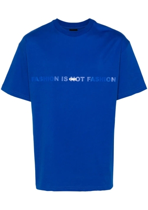 Omc logo-print T-shirt - Blue