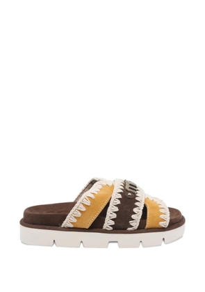 Mou suede sandals - Brown