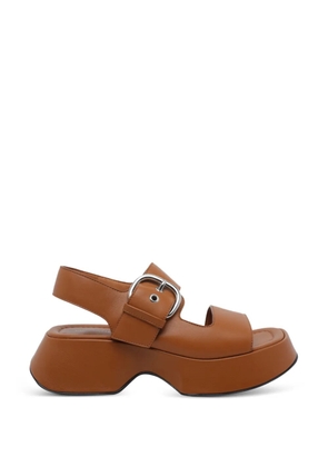 Vic Matie Thelma Sensory leather sandals - Brown