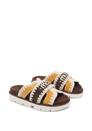 Mou suede sandals - Brown