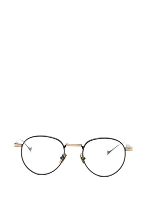Cutler & Gross Lennox round-frame glasses - Black