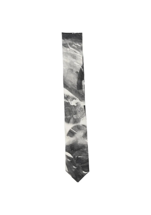 Alysi pattern tie - Grey