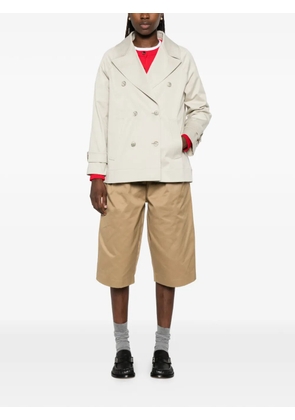 Herno double-breasted jacket - Neutrals