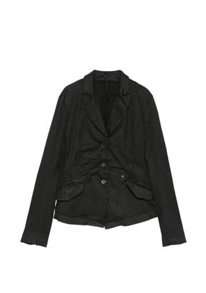 Masnada laced back jacket - Black