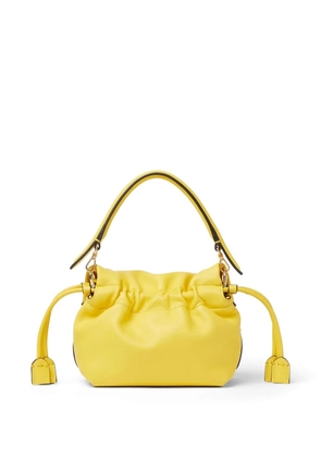 FENDI logo plaque tote bag - Yellow