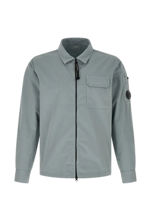 C.P. Company chest pocket cuffed lente overshirt - Blue